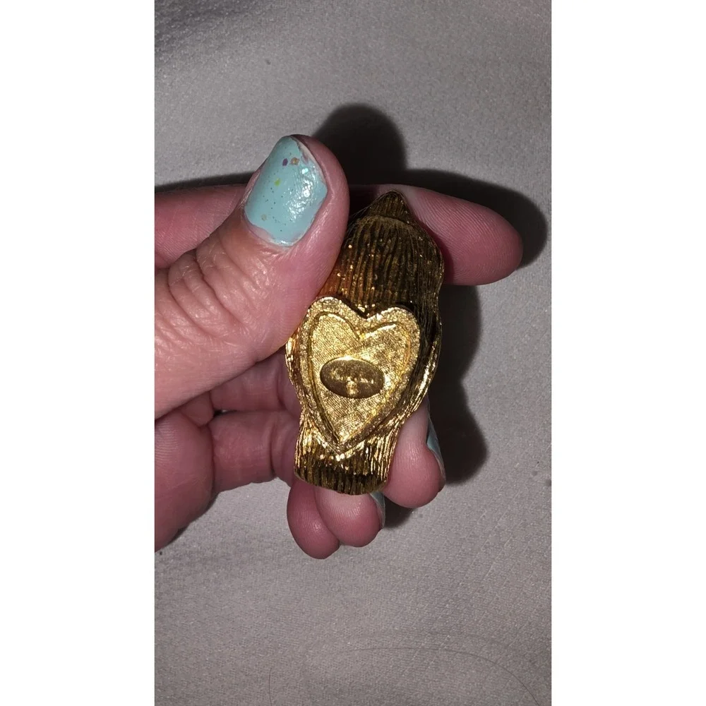 Vintage Kenneth JAY lane Bling Bird Trinket Box KJL